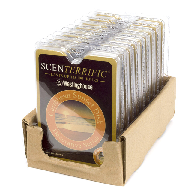 Scenterrific Fragrance Disk, Caribbean Sunset
