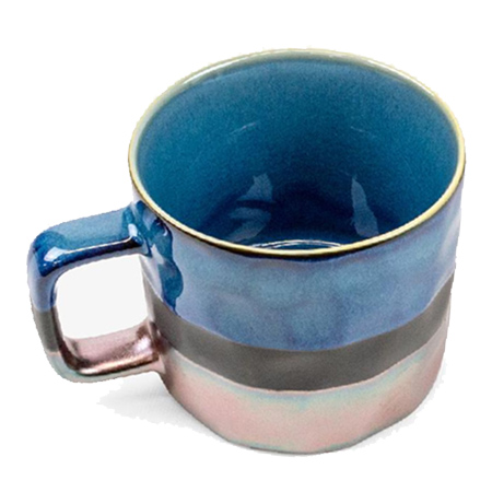 Akoya Barrel Mug Jean Blue