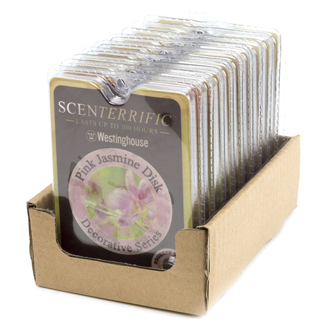Scenterrific Fragrance Disk, Pink Jasmine