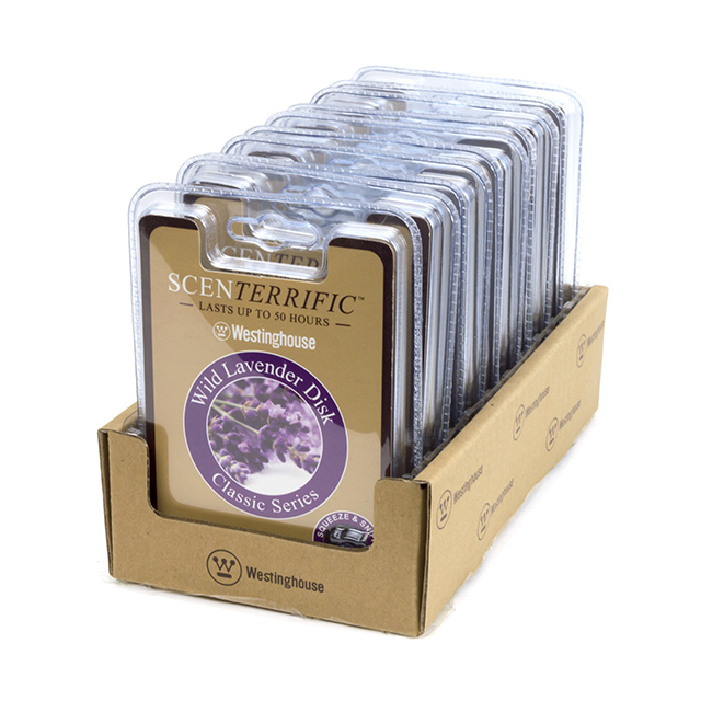 Scenterrific Fragrance Disk, Small, Wild Lavender
