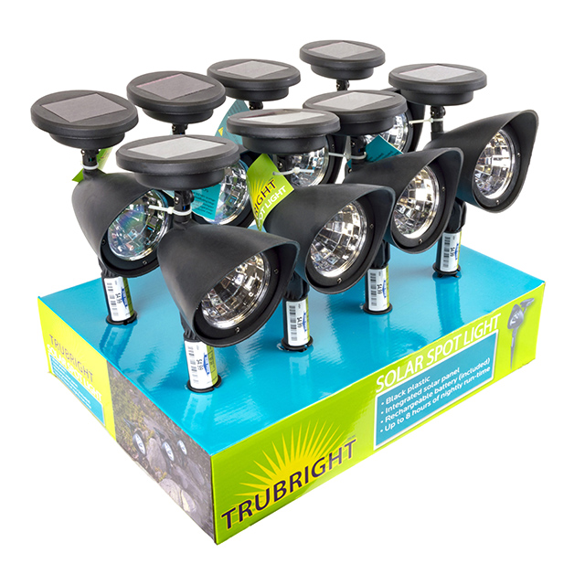 Alpan Solar Spot Light, 3 Lumens, Black Strategic Merchandise Group